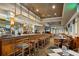 Community bar with seating and a full bar at 1720 Park Forest Blvd, Mount Dora, FL 32757