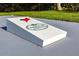 Cornhole game at The Country Club of Mount Dora at 1720 Park Forest Blvd, Mount Dora, FL 32757