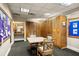 Community locker room with seating area at 1720 Park Forest Blvd, Mount Dora, FL 32757