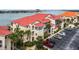 Condo building showcasing water and bridge views at 450 Bouchelle Dr # 301, New Smyrna Beach, FL 32169