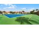 Well-maintained tennis and pickleball courts at 450 Bouchelle Dr # 301, New Smyrna Beach, FL 32169