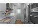 Updated kitchen featuring stainless steel appliances at 450 Bouchelle Dr # 301, New Smyrna Beach, FL 32169