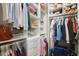 Well-organized closet with shelves, drawers, and hanging rods at 5084 Greens Dr, Lady Lake, FL 32159