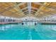 Inviting indoor swimming pool; perfect for recreation and relaxation at 21732 King Henry Ave, Leesburg, FL 34748