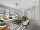 Bright and airy living room, featuring comfy furniture at 21732 King Henry Ave, Leesburg, FL 34748