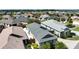 Aerial view of house and neighborhood at 2464 Nellie Rd, The Villages, FL 32163