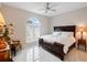 Bright bedroom with king-size bed and large window at 39851 & 39855 Darlington Ave, Lady Lake, FL 32159