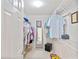 Large walk-in closet with ample shelving and hanging space at 5416 Essex Ct, Leesburg, FL 34748