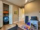 Bright home gym with equipment and storage at 1010 Nantucket Sound, Mount Dora, FL 32757