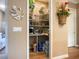 Well-organized pantry with ample shelving for storage at 1010 Nantucket Sound, Mount Dora, FL 32757