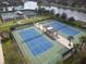 Community tennis and pickleball courts available at 1010 Nantucket Sound, Mount Dora, FL 32757