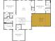 Second-floor plan with bedrooms, a large theater room, and walk-in closets at 14421 Crest Palm Ave, Windermere, FL 34786