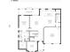 One-story floor plan featuring a spacious great room, owner's suite, and covered patio at 14421 Crest Palm Ave, Windermere, FL 34786
