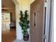 Bright entryway with view into living room at 21630 King Henry Ave, Leesburg, FL 34748