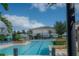 Relaxing swimming pool with ample lounge chairs at 3406 Soho St # 102, Orlando, FL 32835