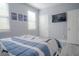 Bright bedroom with a comfortable bed and built in closet at 3406 Soho St # 102, Orlando, FL 32835