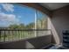 Screened balcony with view of the community at 3406 Soho St # 102, Orlando, FL 32835