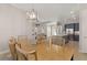 Open concept dining area with view into kitchen at 38805 Ranch Gate Blvd, Umatilla, FL 32784