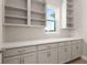 Bright and spacious pantry with ample shelving and counter space at 38805 Ranch Gate Blvd, Umatilla, FL 32784