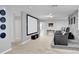 Home theater with a large screen and comfortable seating at 1603 Lima Ave, Kissimmee, FL 34747