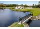 Footbridge over water near community clubhouse at 22103 Sandalwood Dr # 103, Wildwood, FL 34785