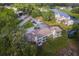 Aerial view of residential buildings near a canal at 22103 Sandalwood Dr # 103, Wildwood, FL 34785