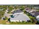 Aerial view of the house, highlighting its size and backyard at 1006 Sayle St, The Villages, FL 32162