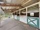 Interior view of barn with multiple horse stalls at 13131 Mountain Vw, Clermont, FL 34715