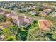 Aerial view of a house in a residential neighborhood at 3530 Mulberry Grove Loop, Leesburg, FL 34748