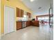 Kitchen with ample cabinetry, stainless steel appliances, and breakfast nook at 4634 Summerbridge Cir, Leesburg, FL 34748