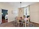 Bright dining room with view into bedroom at 29549 Caspian St, Leesburg, FL 34748