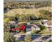 Aerial view showing house location near a sports field at 31748 Parkdale Dr, Leesburg, FL 34748