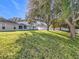 Spacious backyard with lush lawn and mature trees at 31748 Parkdale Dr, Leesburg, FL 34748