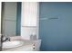Bathroom with sink, toilet, and vanity at 3211 Lupine Way, Lake Wales, FL 33898