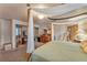 Bright bedroom featuring a comfortable bed and built-in wardrobe at 4626 Ne 7Th St, Ocala, FL 34470