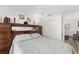 Comfortable bedroom with a queen-size bed and ample closet space at 6714 Newell Loop, The Villages, FL 34762