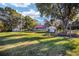 Large backyard with home and shed visible at 10285 Ne 218Th Lane Rd, Fort Mc Coy, FL 32134