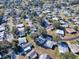 Aerial view of a 55+ community with many single-Gathering homes at 1611 Cherry Hill Rd, The Villages, FL 32159