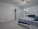 Bedroom with a double bed and access to bathroom at 1611 Cherry Hill Rd, The Villages, FL 32159