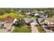 Aerial view showcasing the home's location and neighborhood at 25266 Lost Oak Cir, Leesburg, FL 34748