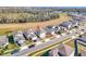 Aerial view highlighting a house with a two-car garage at 30224 Armenia Rd, Leesburg, FL 34748