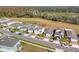 Aerial view showing a house with a large backyard at 30224 Armenia Rd, Leesburg, FL 34748