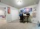 Spacious bedroom with built-in desk and wall art at 30224 Armenia Rd, Leesburg, FL 34748