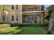 Ground floor condo with private screened patio and lush landscaping at 41 Camino Real Blvd # 41, Howey In The Hills, FL 34737