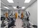 Fitness center featuring treadmills, elliptical machines, and other exercise equipment at 26613 Racquet Cir, Leesburg, FL 34748