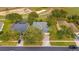 Bird's eye view of house and surrounding area at 4236 Fawn Meadows Cir, Clermont, FL 34711