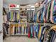 Large walk-in closet with ample shelving and hanging space at 955 Ladera Ranch Rd, Kissimmee, FL 34759