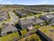 Aerial view of house and community at 1150 Blarney St, Minneola, FL 34715
