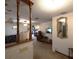 View of the living room from the hallway at 1344 Cr 437, Lake Panasoffkee, FL 33538