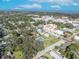 Aerial view of property with pool, near downtown at 214 S Woodland St, Winter Garden, FL 34787